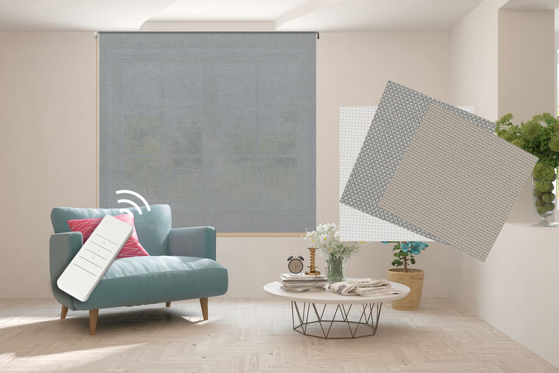 Estor enrollable motorizado PE 2000 3%